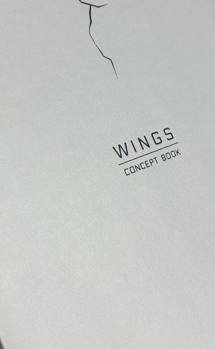 방탄소년단 윙즈 컨셉북 wings concept book